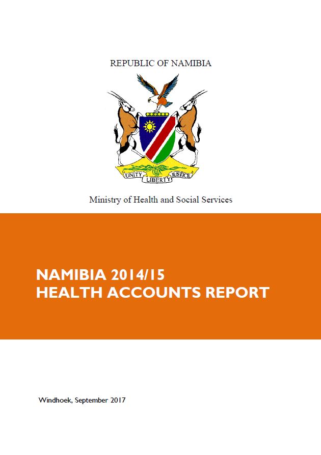 Namibia 2014-2015 Health Accounts Report 